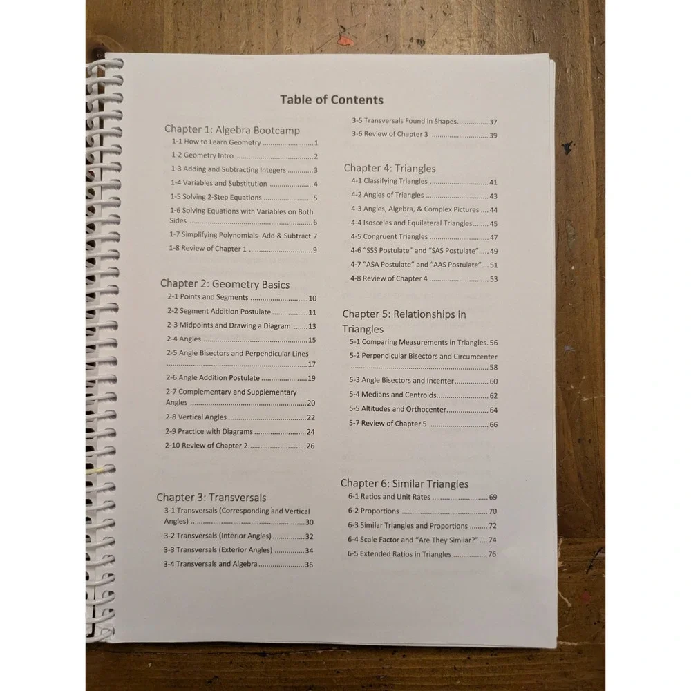 Denison Geometry SOLUTIONS MANUAL Spiral Bound Answer Book Homeschool Math